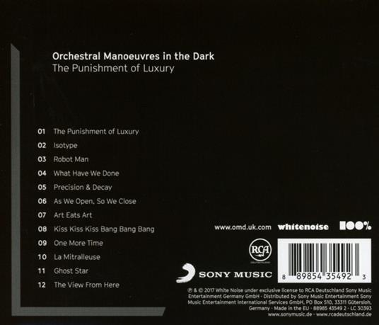 Punishment of Luxury - CD Audio di OMD