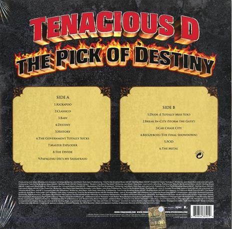 The Pick of Destiny - Vinile LP di Tenacious D - 2