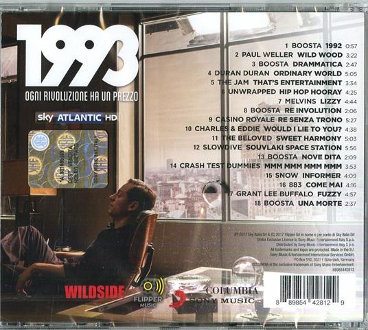 1993 (Colonna sonora) - CD Audio - 2