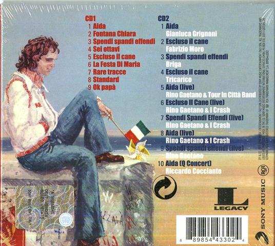 Aida (Legacy Edition) - CD Audio di Rino Gaetano - 2