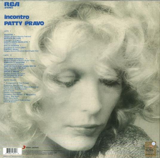 Incontro - Vinile LP di Patty Pravo - 2