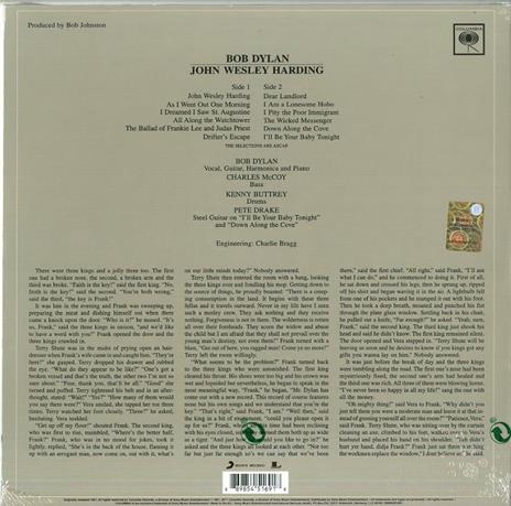 John Wesley Harding (2010 Mono Version) - Vinile LP di Bob Dylan - 2