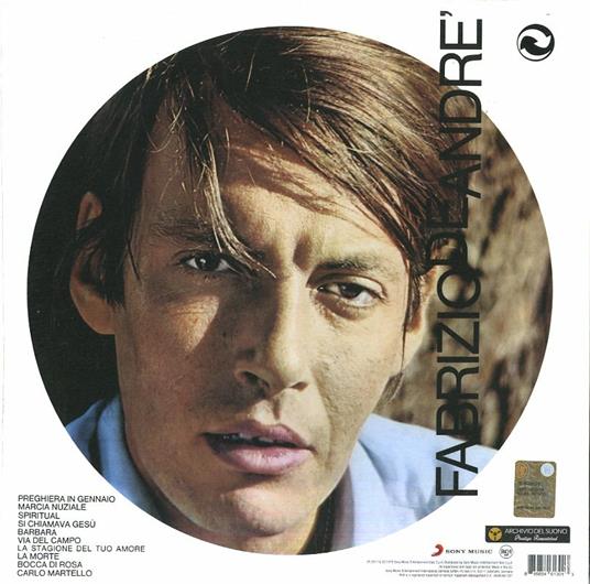 Volume 1 (Gatefold Sleeve + Printed Inner Sleeve) - Vinile LP di Fabrizio De André - 2
