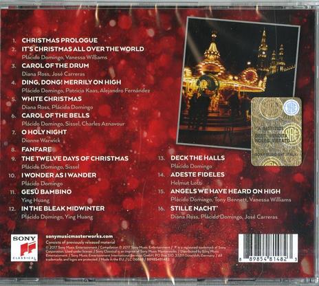 Placido Domingo & Friends Celebrate Christmas in Vienna - CD Audio di Placido Domingo - 2