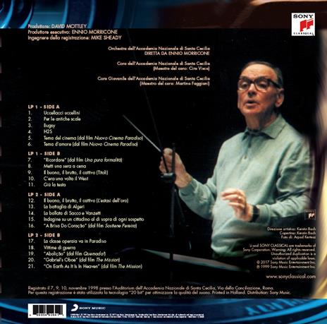 Cinema concerto (Colonna Sonora) - Vinile LP di Ennio Morricone,Orchestra dell'Accademia di Santa Cecilia - 2
