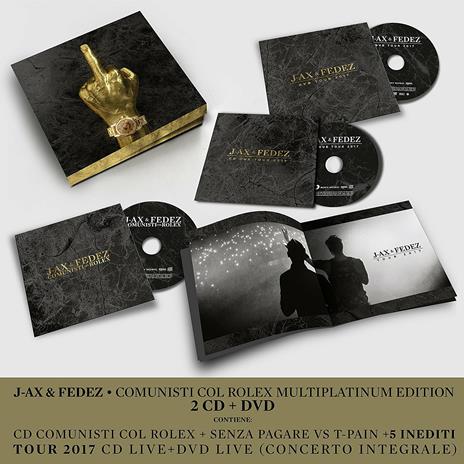 Comunisti col Rolex (Multiplatinum Edition) - CD Audio + DVD di J-Ax,Fedez - 2