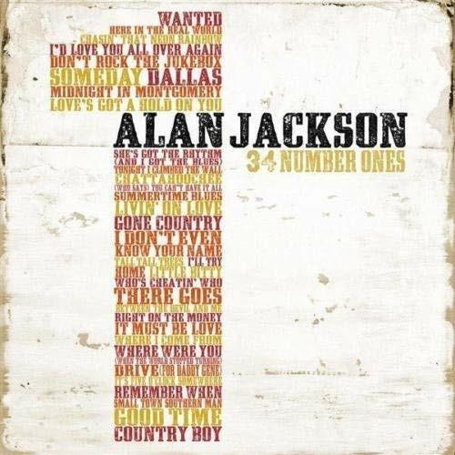 34 Number Ones (Gold Series) (2 Cd) - CD Audio di Alan Jackson