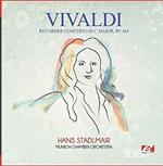 Recorder Concerto In C Major RV443