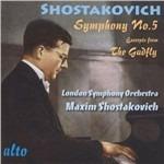 Sinfonia n.5 - CD Audio di Dmitri Shostakovich,London Symphony Orchestra,Maxim Shostakovich