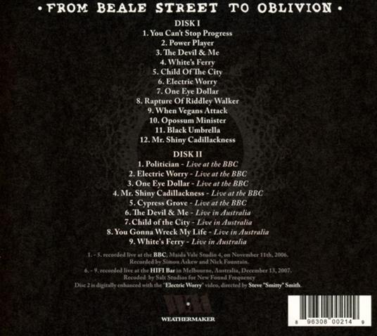 From Beale Street to Oblivion - CD Audio di Clutch - 2