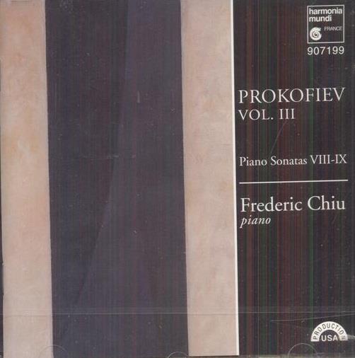 Cd musica classica Prokofiev Vol III Piano sonatas VIII-IX - CD Audio di Sergei Prokofiev