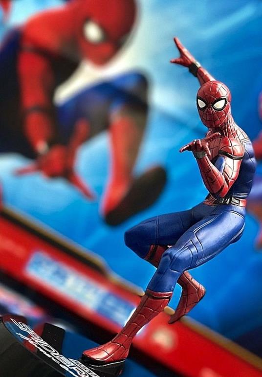 Premium Figure Pm Spider Man Homecoming 1/10 Pvc Statue New Nuovo - 4