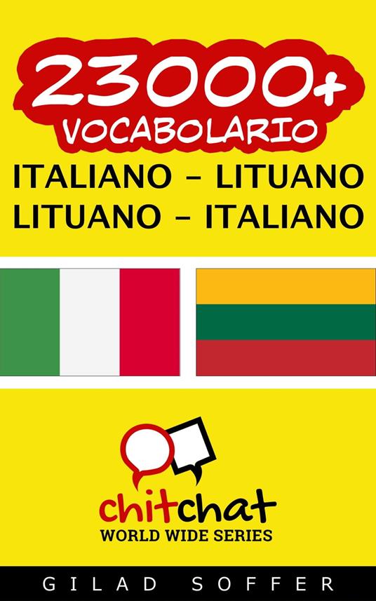 23000+ vocabolario Italiano - Lituano - Gilad Soffer - ebook