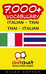 7000+ Vocabulary Italian - Thai