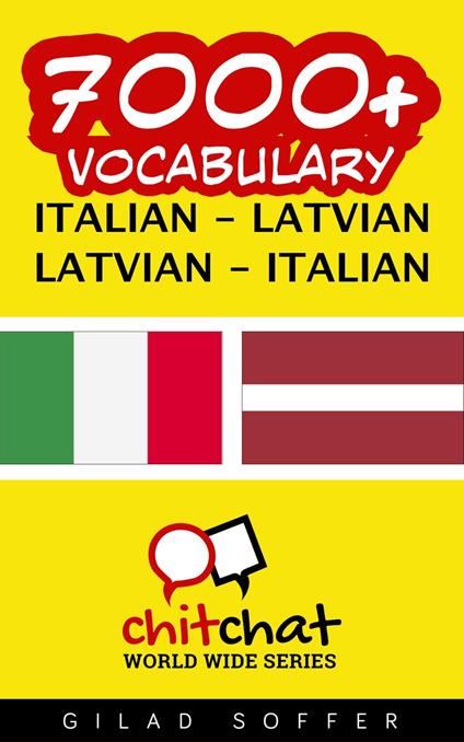 7000+ Vocabulary Italian - Latvian - Gilad Soffer - ebook