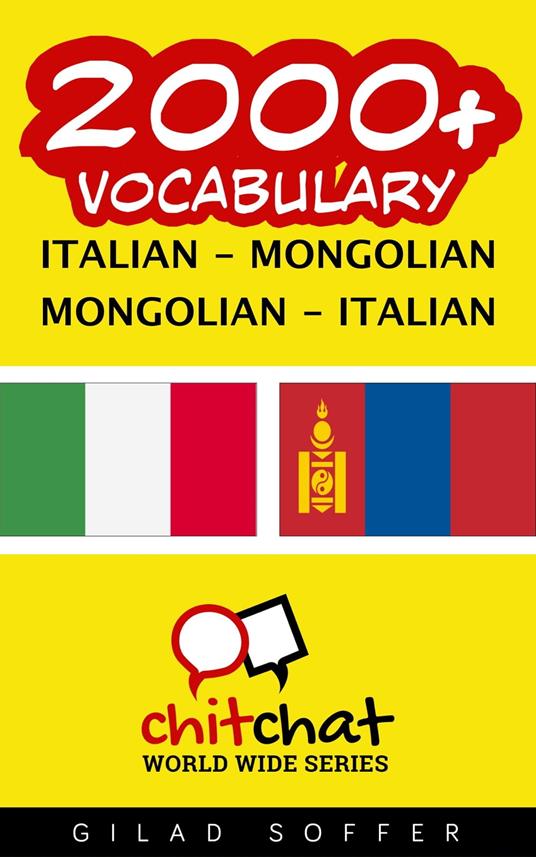 2000+ Vocabulary Italian - Mongolian - Gilad Soffer - ebook