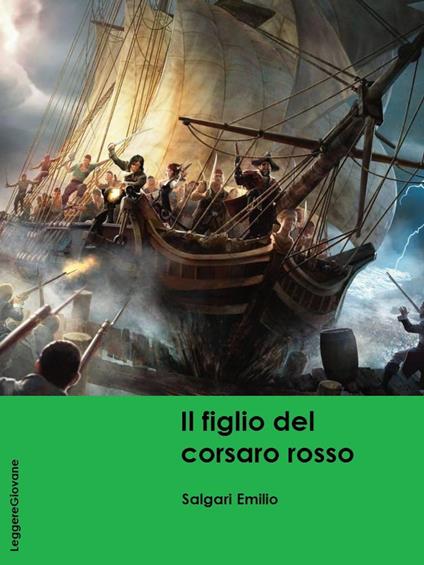 Il figlio del corsaro rosso - Salgari Emilio - ebook