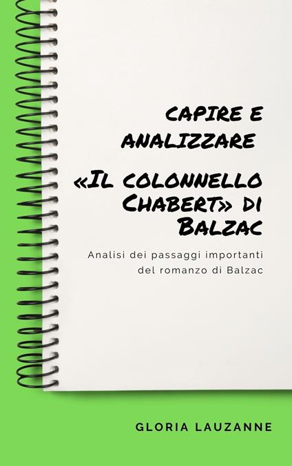 Capire e analizzare «Il colonnello Chabert» di Balzac - Gloria Lauzanne - ebook