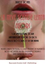 La neve scende lenta fuori