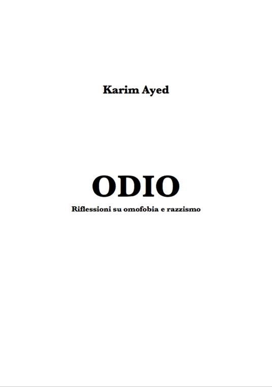 Odio - Karim Ayed - ebook