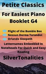 Petite Classics for Easiest Piano Booklet G4