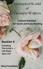 The Enchanted World of Viennese Waltzes for Easiest Piano Booklet K