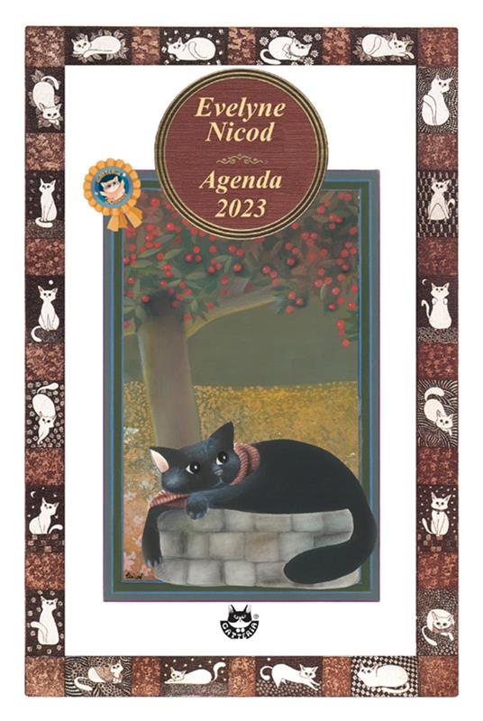 Agenda mensile gatti 2023 - Evelyne Nicod - ebook