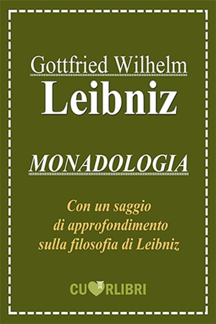 Monadologia - Gottfried Wilhelm Leibniz - ebook