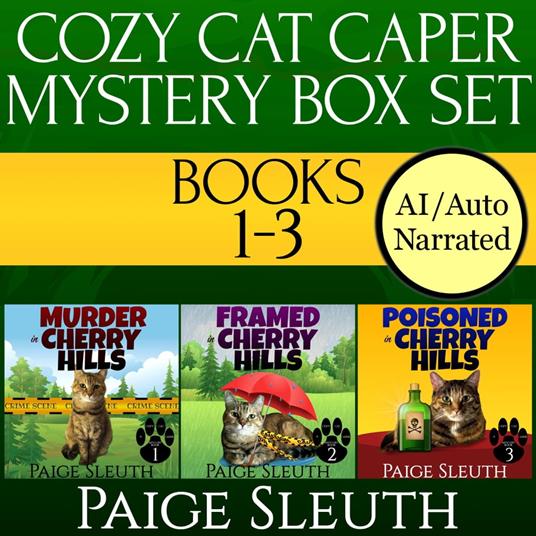 Cozy Cat Caper Mystery Box Set: Books 1-3