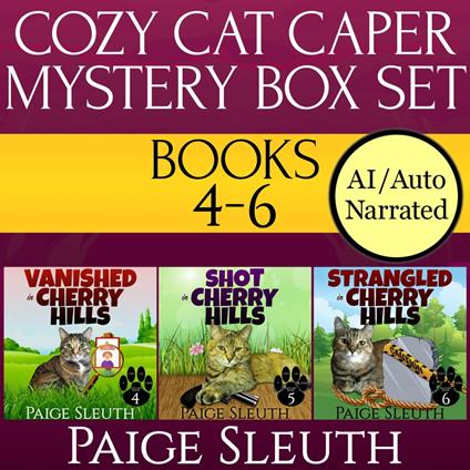 Cozy Cat Caper Mystery Box Set: Books 4-6
