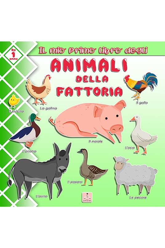 IL MIO PRIMO LIBRO DEGLI ANIMALI DELLA FATTORIA - Roseline BILSKI - ebook