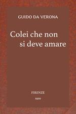 Colei che non si deve amare