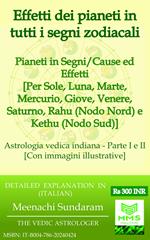 Effetti dei pianeti in tutti i segni zodiacali (Italian)
