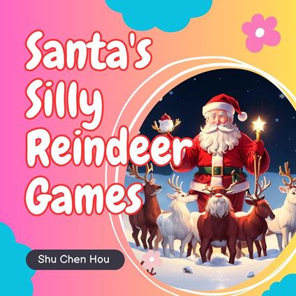Santa's Silly Reindeer Games: A Kids' Bedtime Story Picture Audiobook