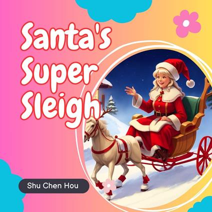 Santa's Super Sleigh: A Kids' Bedtime Story Picture Audiobook with Festive Piano Music
