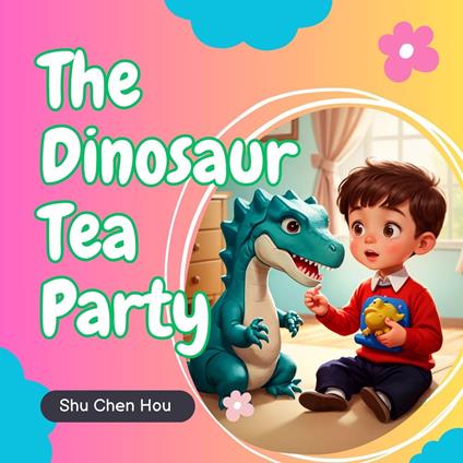 The Dinosaur Tea Party: A Kids' Bedtime Story Picture Audiobook with Gentle Piano Music