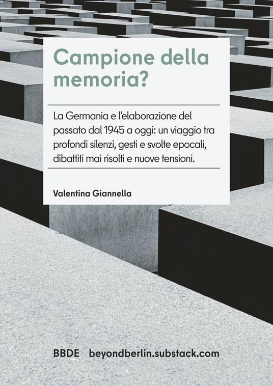 Campione della memoria? - Valentina Giannella - ebook
