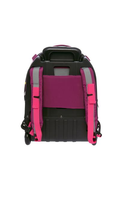 Zaino trolley Comix Flash Drops Rosa con zaino staccabile - 32x47x23 cm - 4