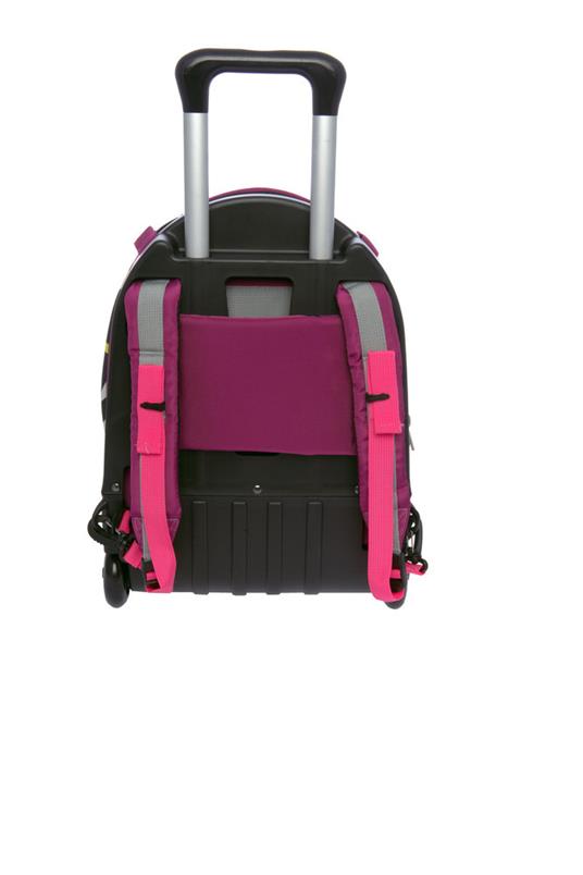 Zaino trolley Comix Flash Drops Rosa con zaino staccabile - 32x47x23 cm - 5