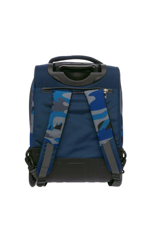 Zaino trolley Comix Flash Camuland Blu - 32x47x23 cm - 5