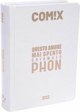 Cartoleria Diario Comix 2021-2022, 16 Mesi Mini Pearl - Bianco Perla Comix