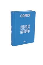 Cartoleria Diario Comix 2021-2022, 16 Mesi Mini Cyan fluo - Azzurro Comix
