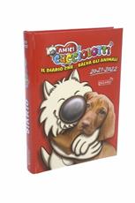 Cartoleria Diario Amici Cucciolotti 2021-2022, 12 Mesi Starndard Rosso Panini