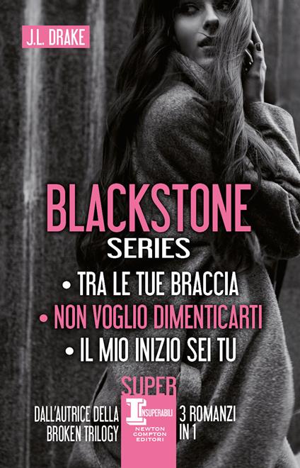 Blackstone series: Tra le tue braccia-Non voglio dimenticarti-Il mio inizio sei tu - J. L. Drake - copertina