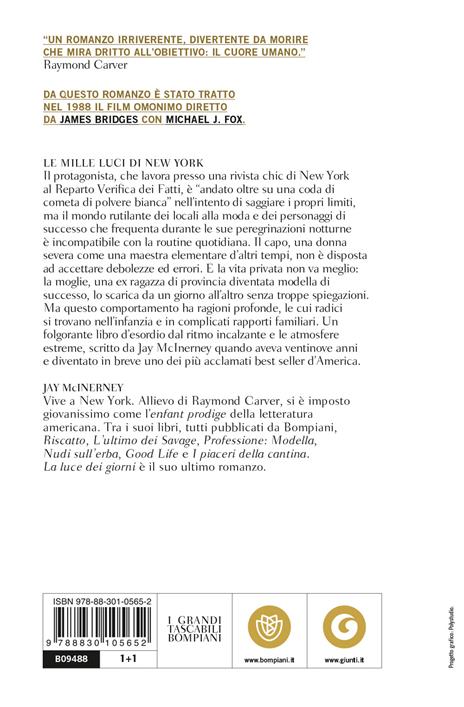 Le mille luci di New York - Jay McInerney - 2