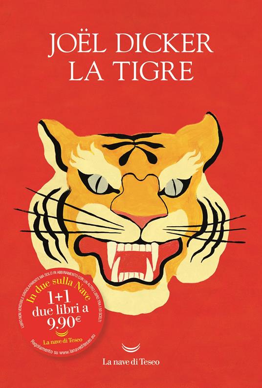 La tigre -  Joël Dicker - copertina