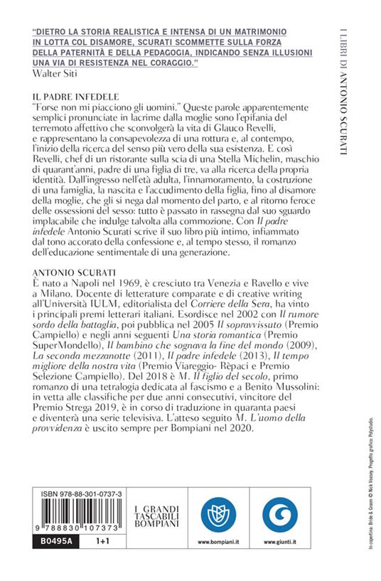 Il padre infedele -  Antonio Scurati - 2