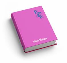Cartoleria Diario Smemoranda 2021-2022, 16 mesi, Rosa, blu - 13 x 17,7 cm Smemoranda