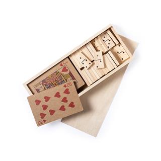 Giocattolo Set di 2 giochi in legno Euro System
