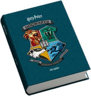 Cartoleria Diario Houses of Harry Potter 2022-2023, imbottito, Blu - 14,2 x 19,3 cm Gut